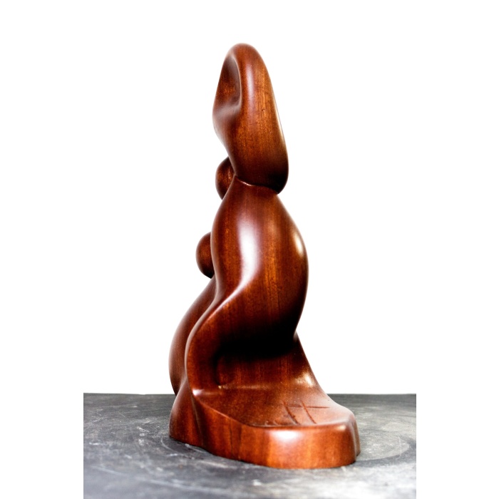 Escultura de Madera - Grito Contra el Consumo Excesivo