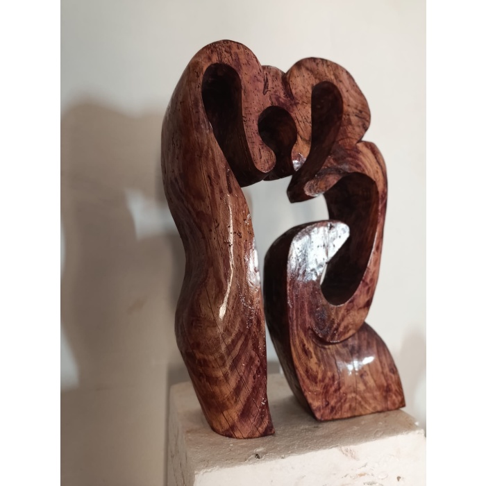 Escultura de Madera - Jotero ausencia